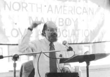 Allen Ginsberg at NAMBLA Conference